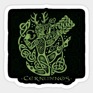 Cernunnos, the Celtic Horned God Sticker